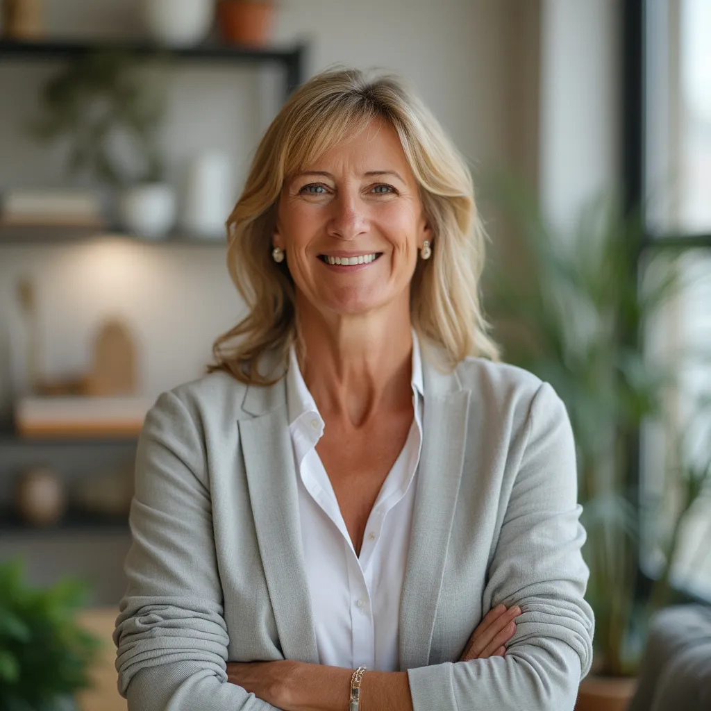 Portrét wellness kouče Dr. Eva Novotná