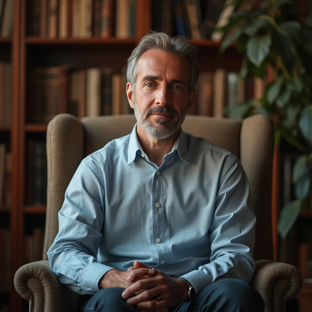 Portrét psychologa Mgr. Petr Dvořák